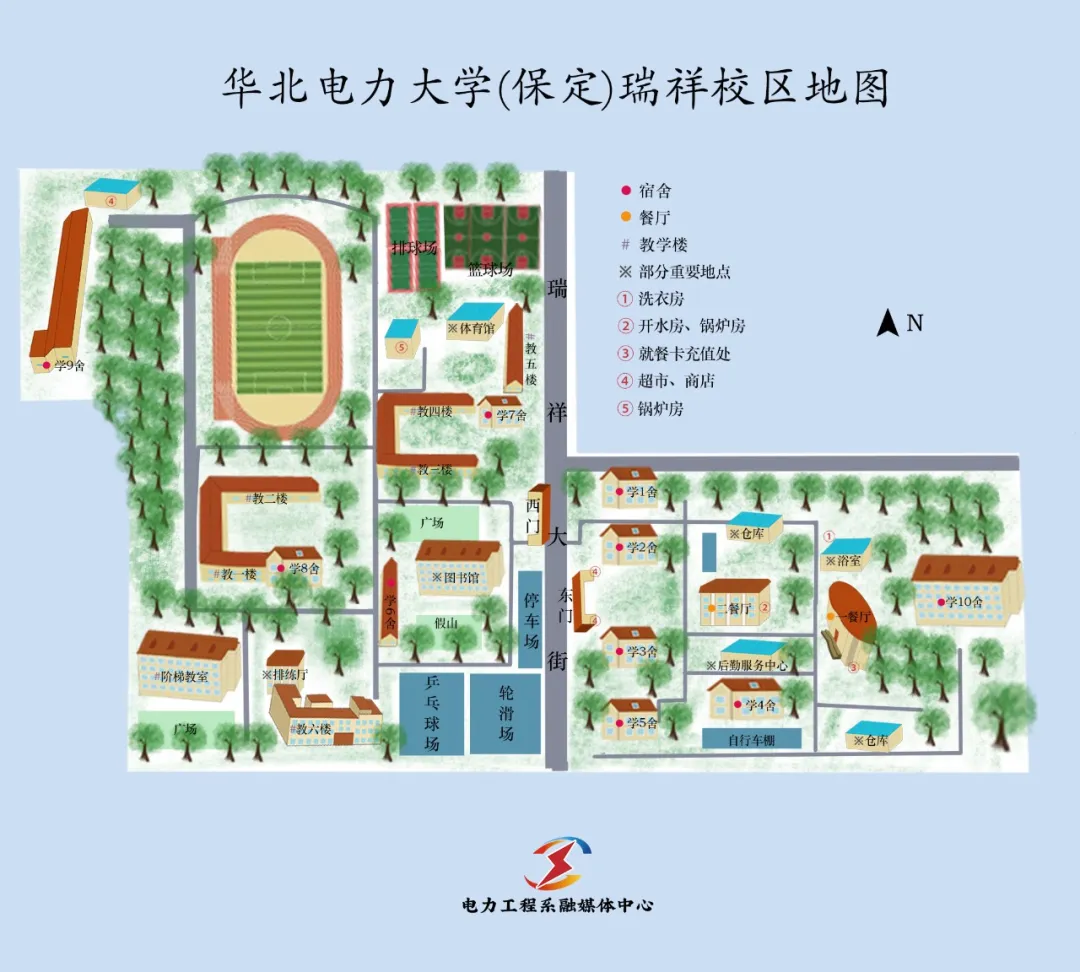保定瑞祥校区地图